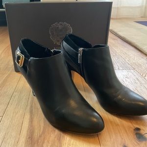 Vince Camuto Black Booties, Size 8